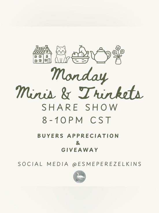 Other - LIVE Monday Miniatures & Trinkets Share Show $3-$5